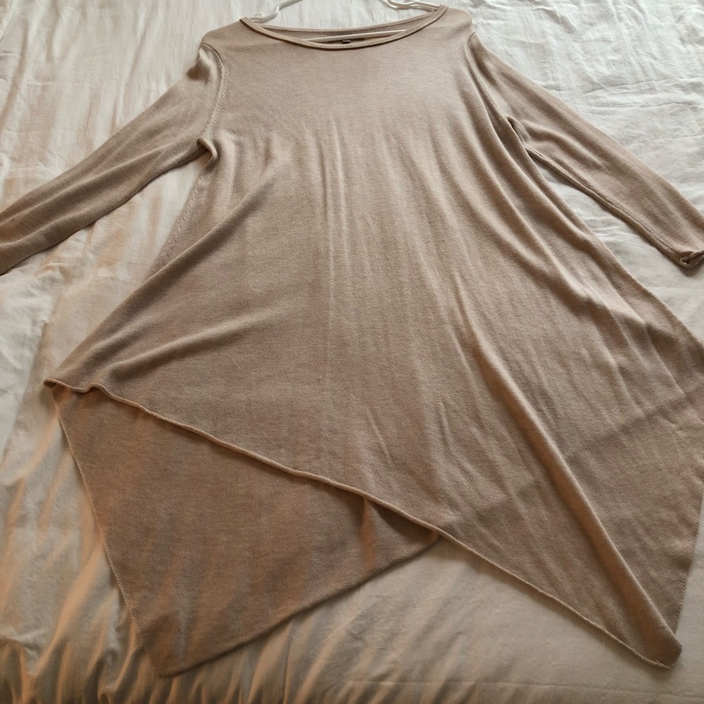 Flowy asymmetrical sweater